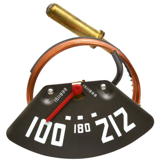 1947 1948 1949 Chevy Pickup PU Truck Temperature Gauge 6 Cyl Red Needle