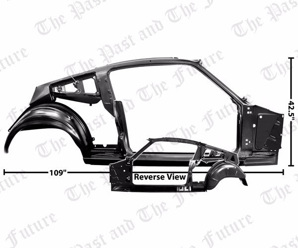 1965 1966 65 66 Ford Mustang Fastback Quarter / Door Frame Assembly - Right