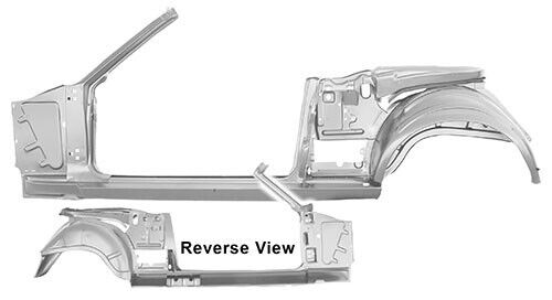 QUARTER/DOOR FRAME ASSY LH 1965-66 CONV