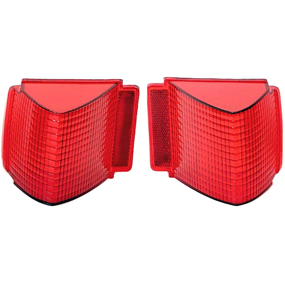 1967 67 Chevy Chevelle Tail Lamp Light Lens - Pair / 2 PCS CVTL67-4