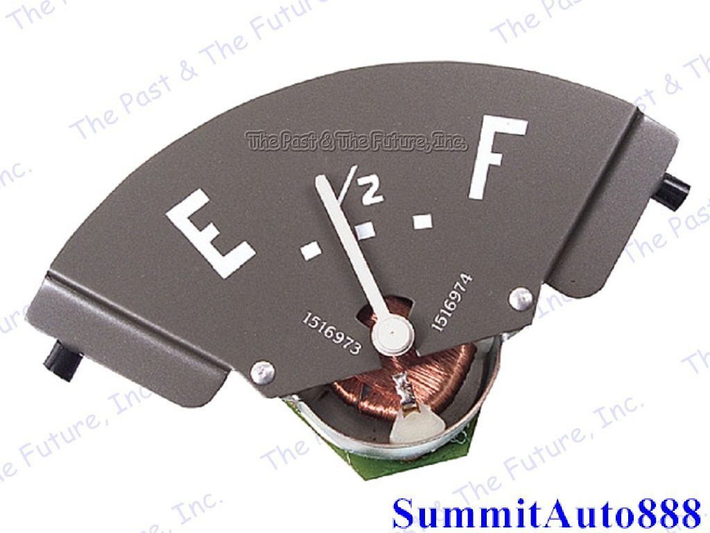 50 51 52 53 Chevy Pickup PU Truck Fuel Gauge - White Needle - 6 Volt CPFG5053-2