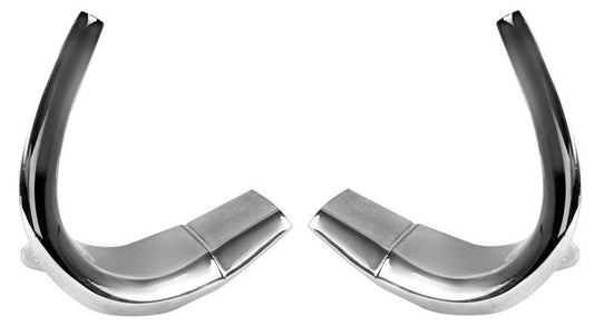 QUARTER WINDOW MOLDING 1966-67 CHEVROLET NOVA  PAIR