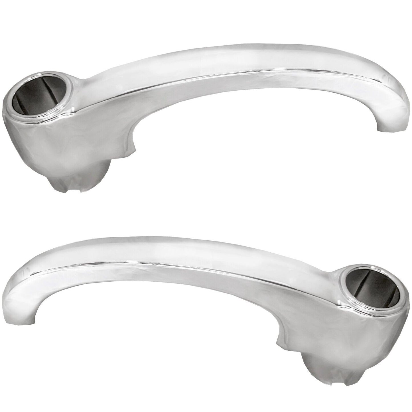 1960~1966 Chevy Pickup Truck Door Handle Outside Chrome Metal Pair Right & Left