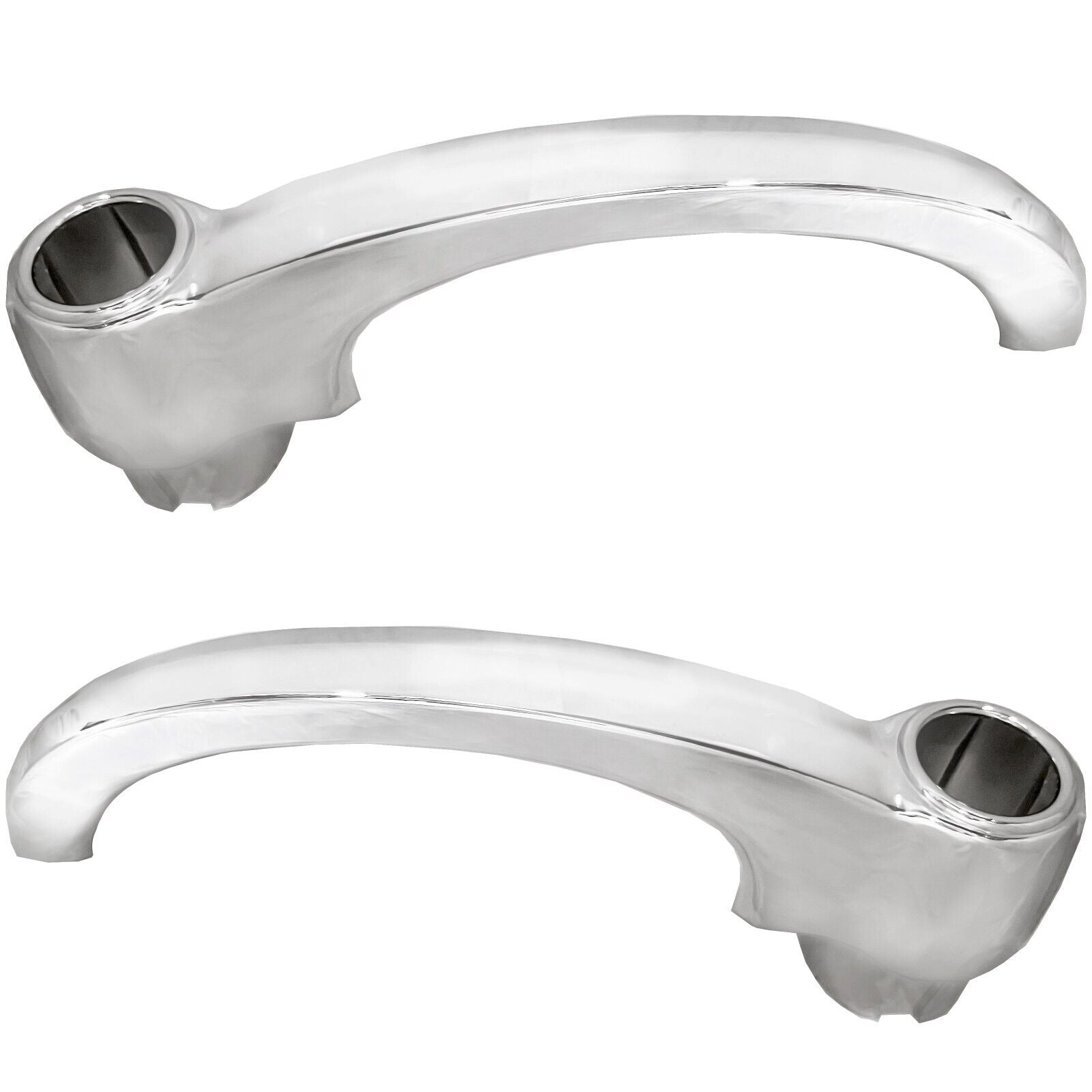 1960~1966 Chevy Pickup Truck Door Handle Outside Chrome Metal Pair Right & Left