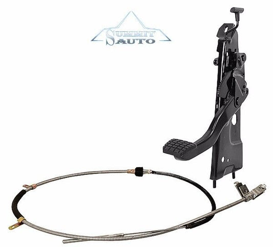 1969~1972 Chevy Pickup PU Truck Emergency Brake Assembly w/ Primary Cable