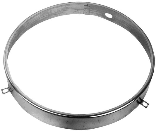HEADLAMP RETAINER RING W/ SCREWS CAMARO 67-73, CHEVELLE 71-72, NOVA 62-75