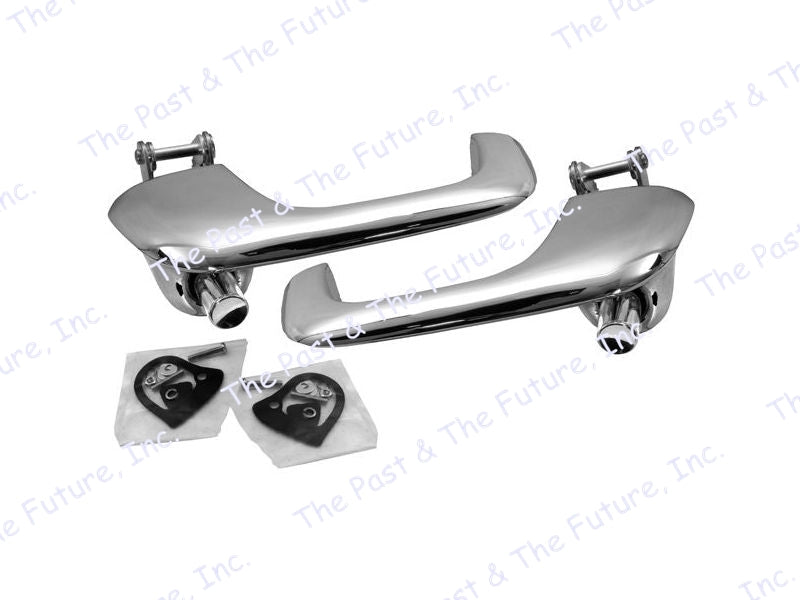 1967 1968 67 68 Mustang Outer Door Handle Outside - Pair MSDH6768-1