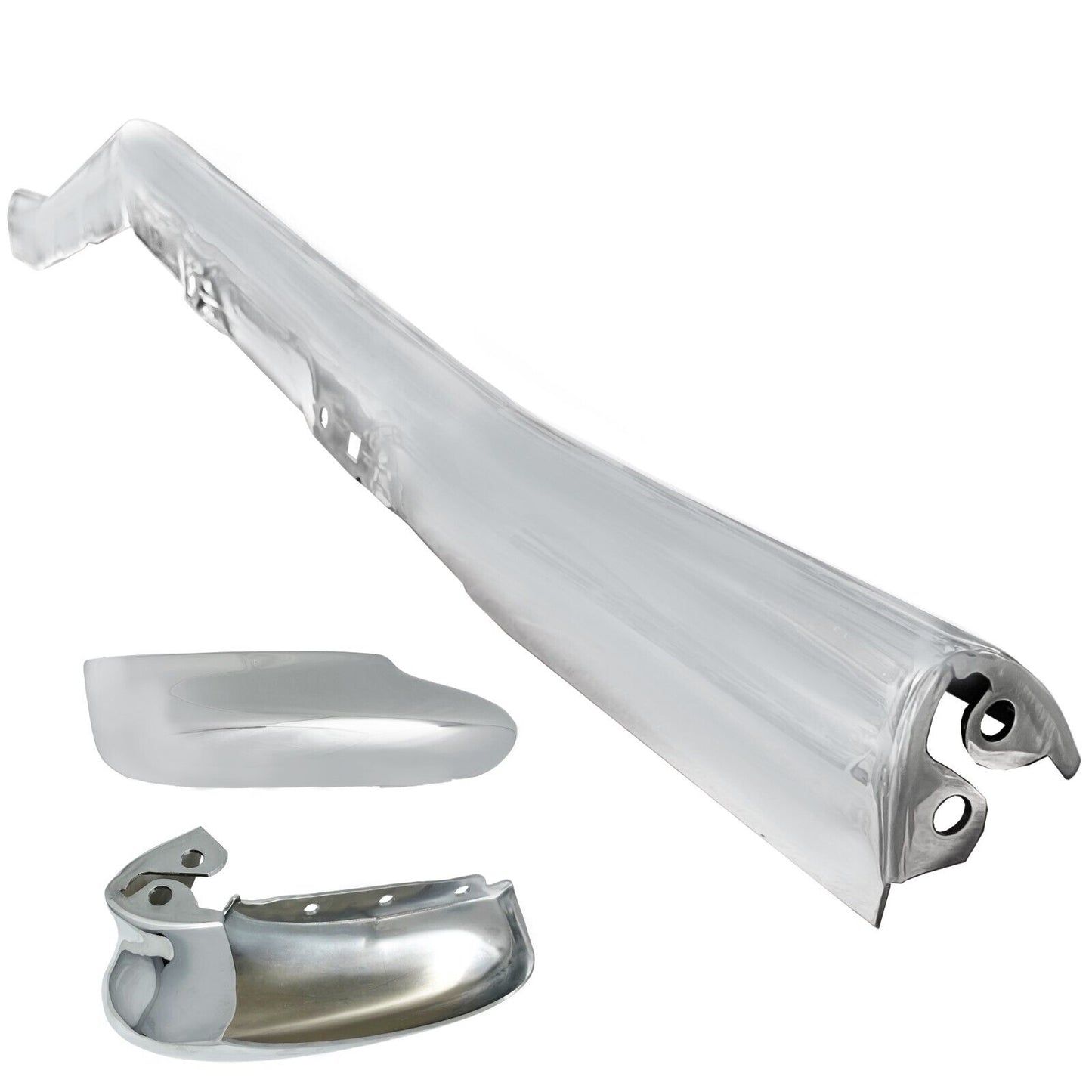 1966 Chevy Impala Front Bumper Heavy Duty Chrome Metal Dynacorn