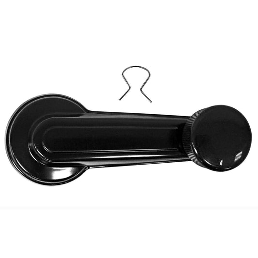 1982~1992 Camaro Firebird Door Window Crank Black w/ Black Knob Dynacorn 
