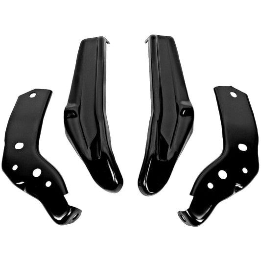 1963 Chevy Impala Rear Bumper Brackets 4 Pieces Set Dynacorn