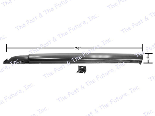 Complete Rocker Panel - Coupe / Fastback -Left MSRP6566-2L - Weld Through Primer