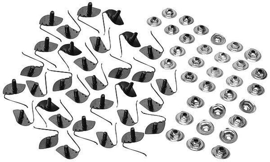 BODY SIDE MOLDING CLIPS 1967 CHEVELLE /EL CAMINO 64 PCS