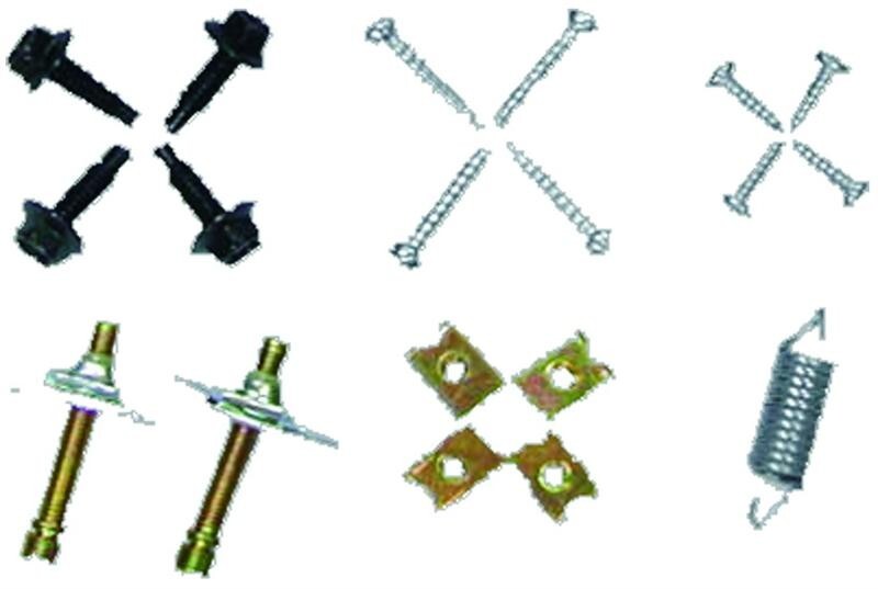 HEADLAMP ADJUSTING SCREW SET  1965-66 MUSTANG