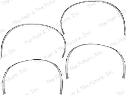 Front & Rear Wheel Well Molding - Coupe / Convertible - 4 PCS Set MSMG70-5P+6P