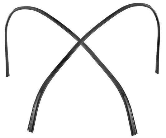 HEADLINER MOLDING SIDE 1970-72 CHEVROLET CHEVELLE PAIR