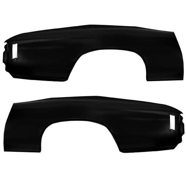 1970~1972 Chevelle Quarter Panel Skin Pair Right & Left Coupe EDP Steel Dynacorn