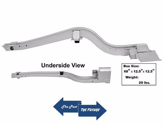 Full Rear Frame Rail - Convertible -Weld Through Primer- Right Side MSFR6569-70R