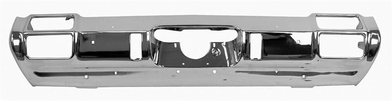 REAR BUMPER CHROME 1971-72 CUTLASS W/BUMPER GAURD HOLES