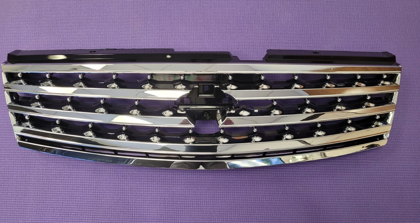 Fits INFINITI M35 M45 2006 2007  Chrome Grill Grille ASSY whole set