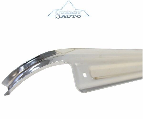 67 68 70 71 72 Chevy Pickup Truck Door Sill Scuff Plate Stainless Steel w/Bowtie