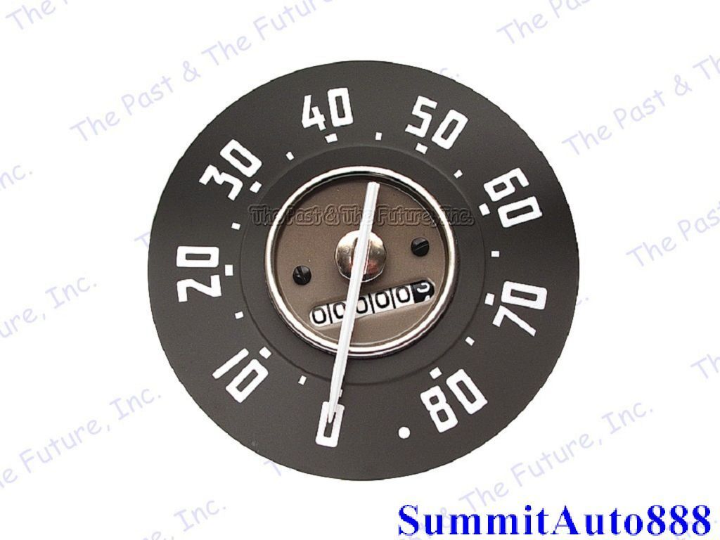 47 48 49 Chevy Pickup PU Truck Speedometer Gauge - 0-80 MPH CPSD4749-1