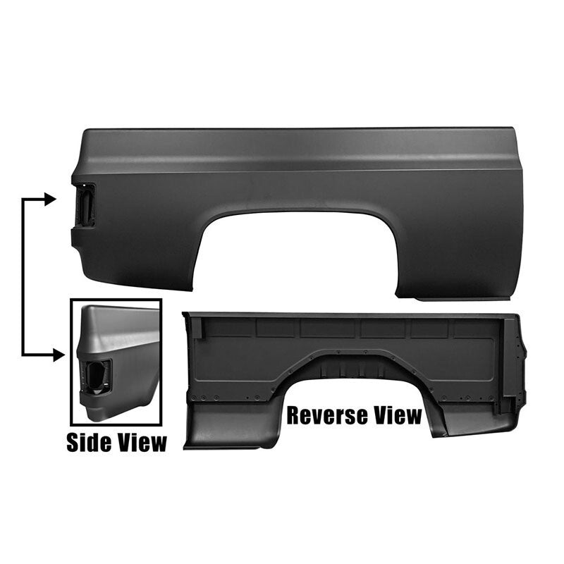 BEDSIDE RH 1976-78 SHORTBED ROUND HOLE FLEETSIDE TRUCK