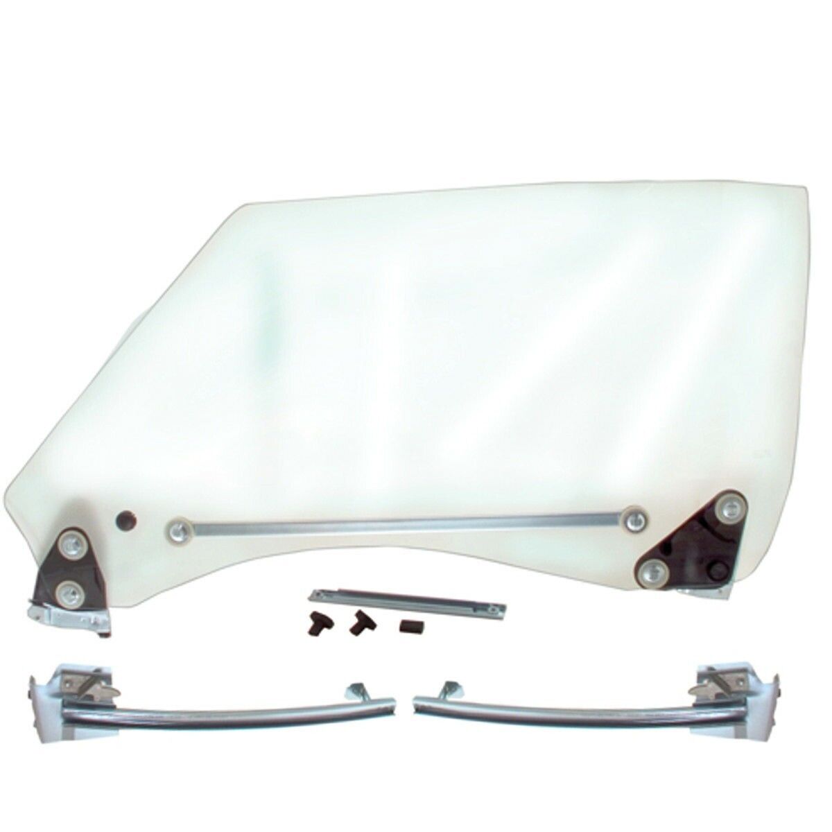 1968~1969 Camaro Firebird Door Window Glass Assembly Clear Glass Left Side