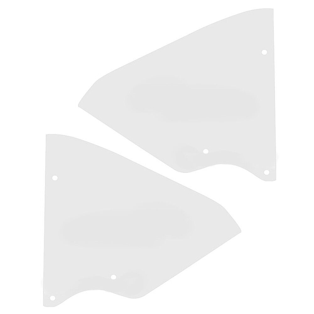 1966~1967 Nova Quarter Window Glass Clear Pair Right & Left Side Dynacorn