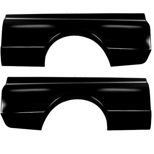 1967 Chevy Pickup Truck Bedside Fleet Side 6" Left & Right Pair EDP Coated Steel