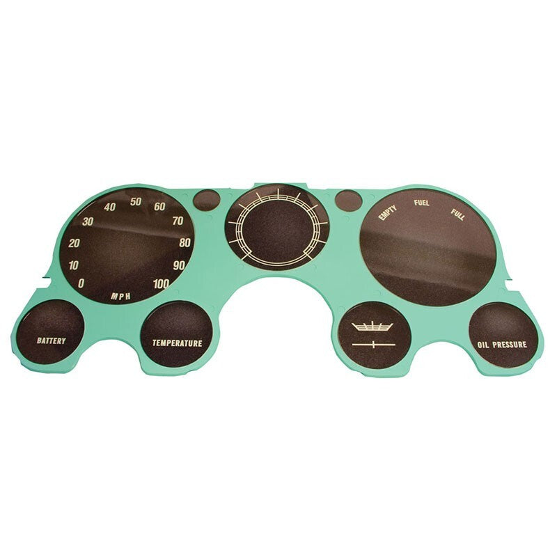 INSTRUMENT CLUSTER LENS 1967-72 CHEVROLET TRUCK W/O TACKOMETER VACUUM