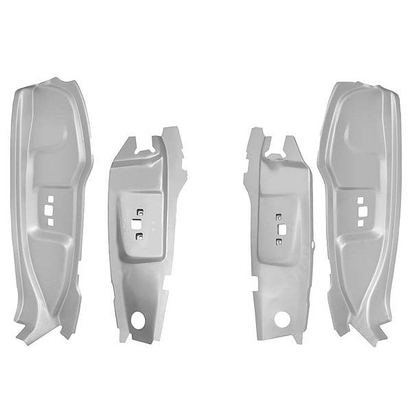 1964 1965 Mustang Door Window B-Pillar Panels/ 4 Pieces Set Weld Through Primer