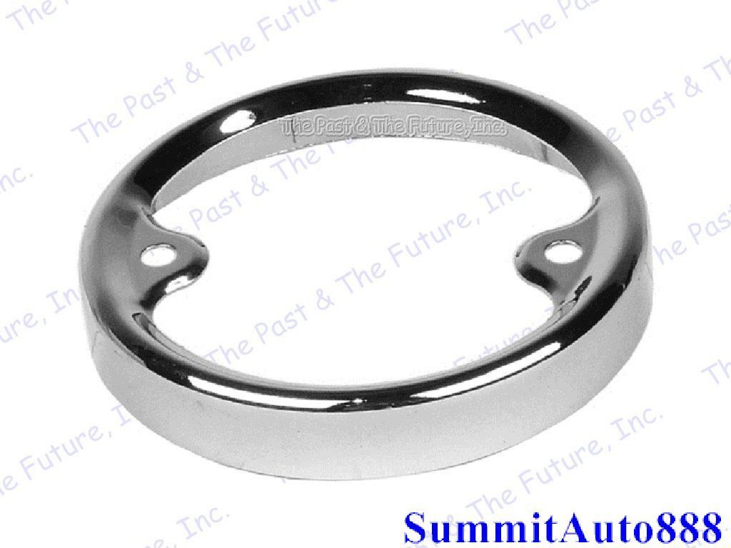 1954 1955 54 55 Chevy Pickup PU Truck Tail Lamp Light Chrome Bezel CPTL5455-3