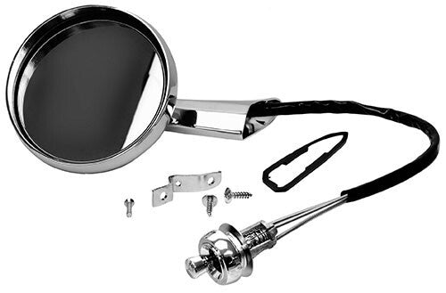 DOOR MIRROR REMOTE 67 CAMARO, FIREBIRD, CHEVELLE, 66-67 NOVA