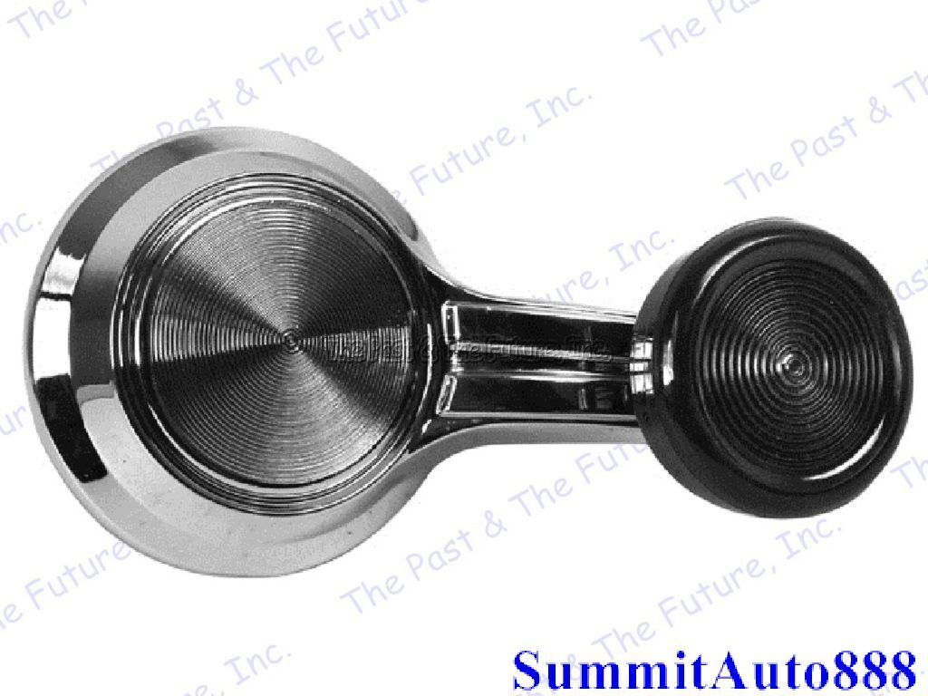 1967 67 Chevy Impala & Nova Window Crank Vent - Black - 1 PC IMVW67-1