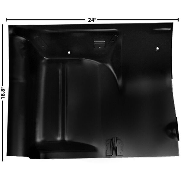 1968~1974 Nova Rear Seat Floor Panel Left Driver Side EDP Coated Steel Dynacorn