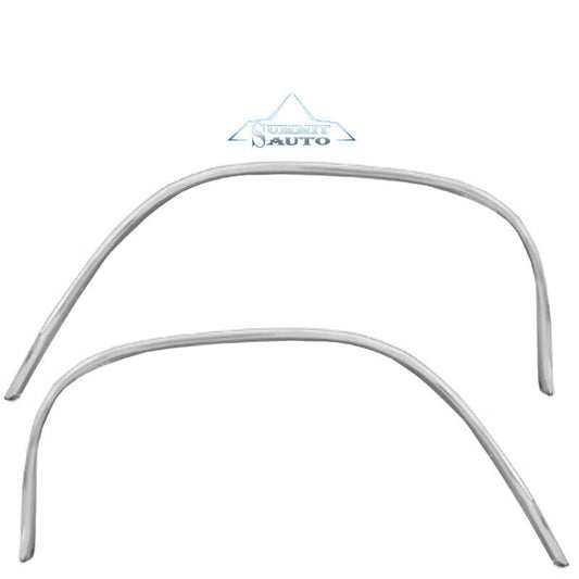 1964 Chevy Chevelle El Camino Front Wheel Well Opening Molding Right & Left Side