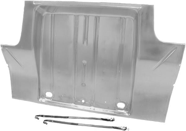 TRUNK FLOOR PAN COMPLETE 1962-67 NOVA W/STRAP