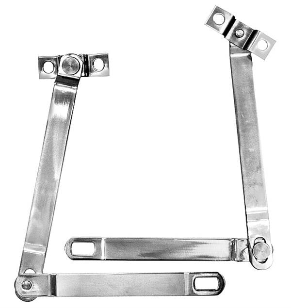 TRUCK TAILGATE SUPPORTS STAINLESS 1966-77 FORDE BRONCO PAIR