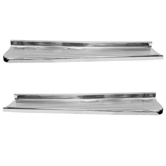 1947~1954 Chevy Pickup Truck C/K Running Board Pair Short Bed Stepside Chrome