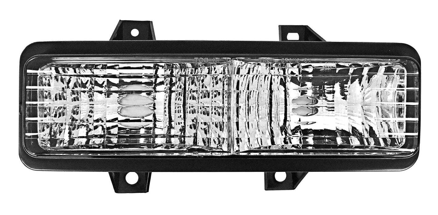 1989~1991 Chevy Pickup Turn Signal Parking Lamp Pair Right & Left Dual Headlight