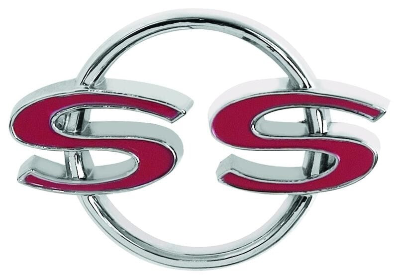 TRUNK LID EMBLEM (SS) 1964 CHEVELLE