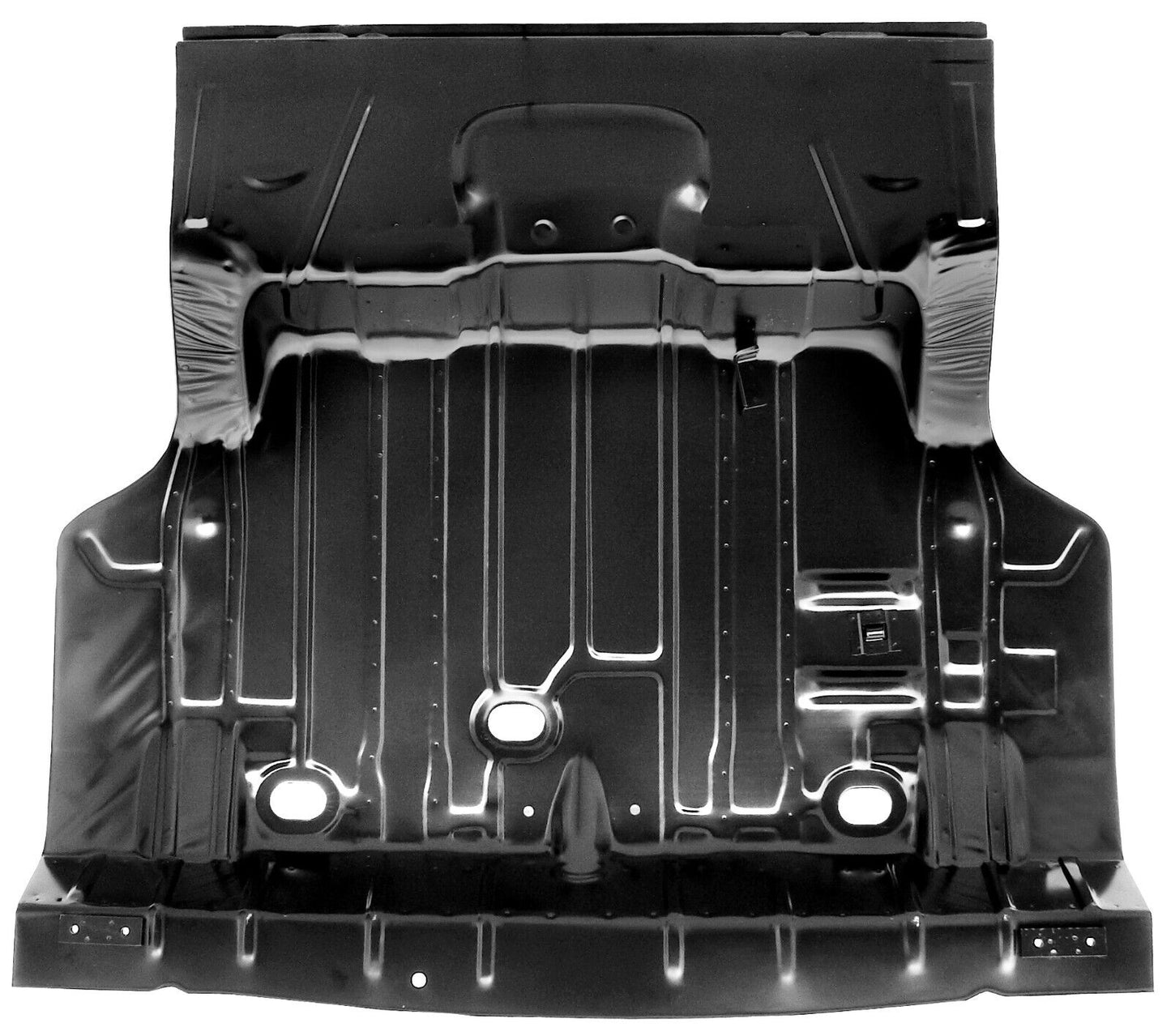 1969 Chevelle Trunk Floor Pan Complete w/All Braces & Cross Rail EDP Steel Dii