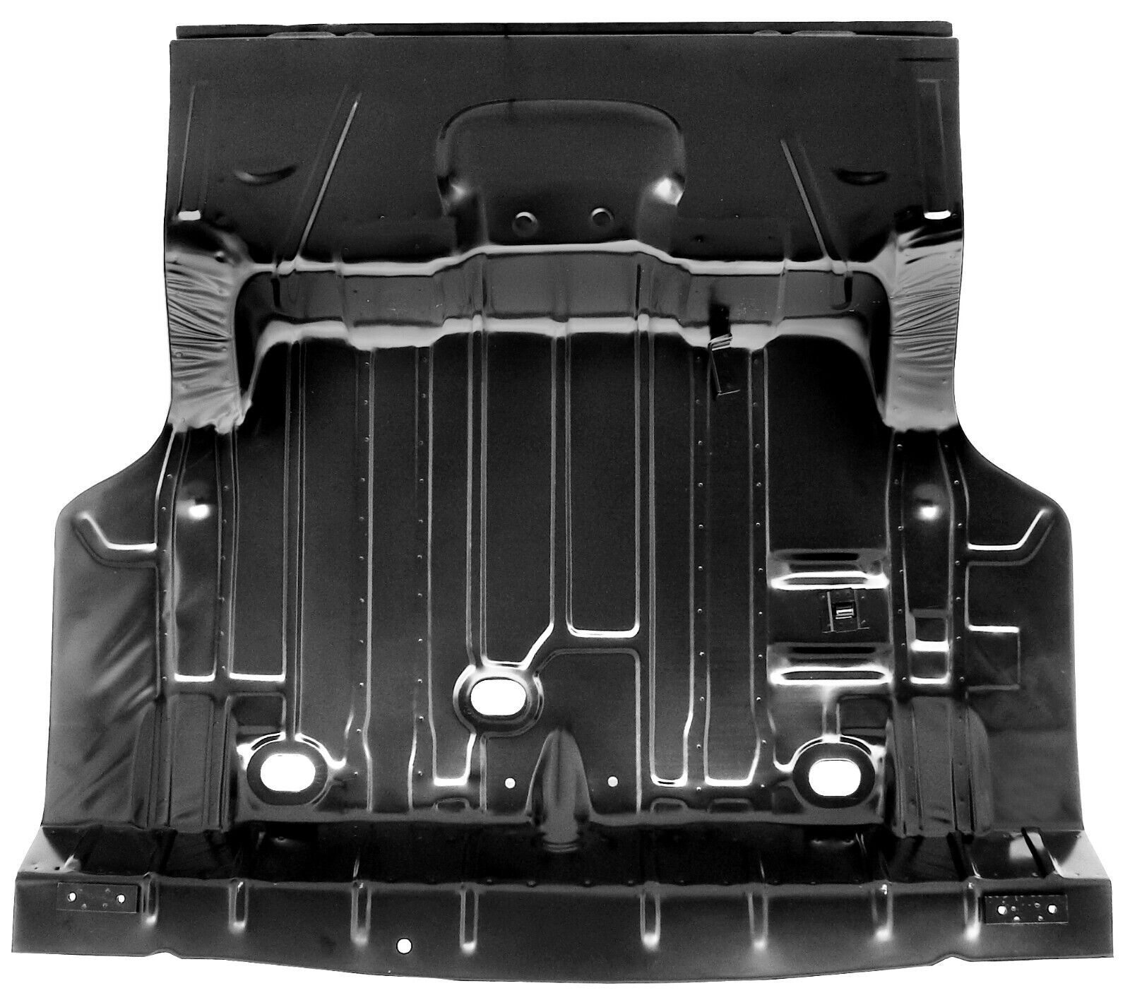 1969 Chevelle Trunk Floor Pan Complete w/All Braces & Cross Rail EDP Steel Dii