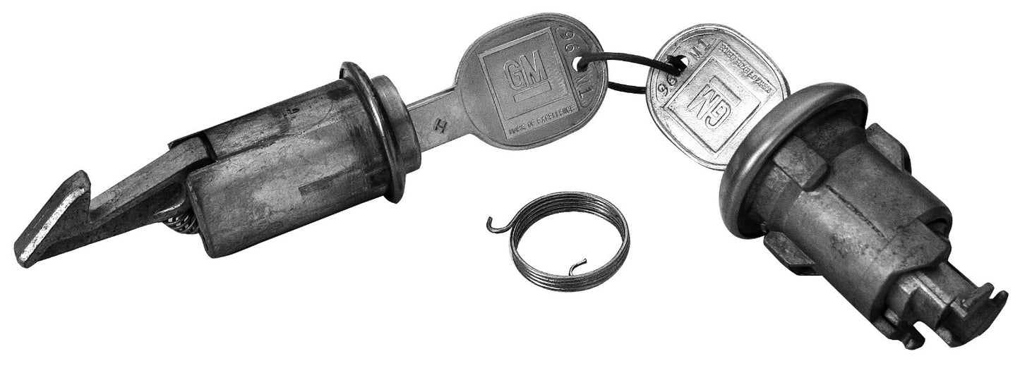 Lock Kit Trunk & Glovebox Later 1967 chevrolet Impala Round Head Key
