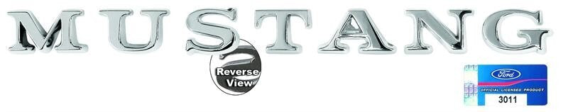 MUSTANG STICK ON LETTERS 1965-72 (MUSTANG)