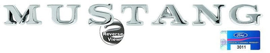 MUSTANG STICK ON LETTERS 1965-72 (MUSTANG)