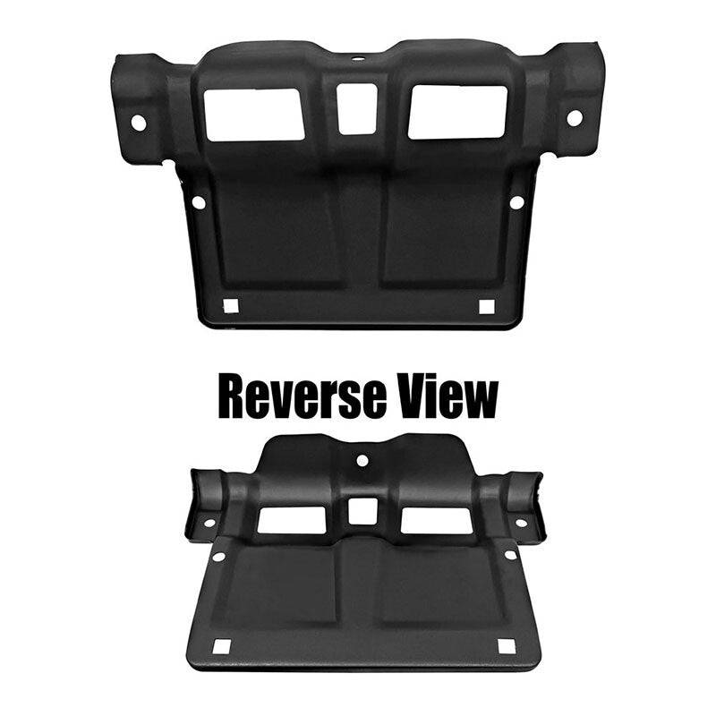 FRONT BUMPER LICENSE PLATE HOLDER BRACKET 1971-72 FORD MUSTANG