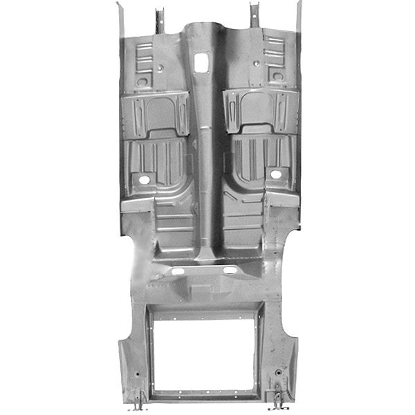 Full Floor Panel Assembly-Trunk Pan w/Rockers, Seat F. Rails 69~70 Mustang CP/FB