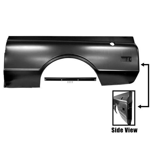 1969~1972 Chevy GMC Pickup Truck Blazer Jimmy Bedside Panel Left Driver Side