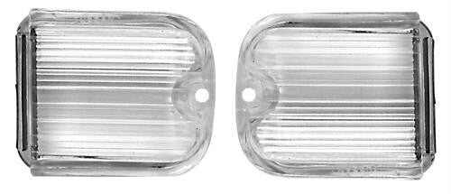 BACK UP LAMP LENS 1966 CHEVELLE PAIR